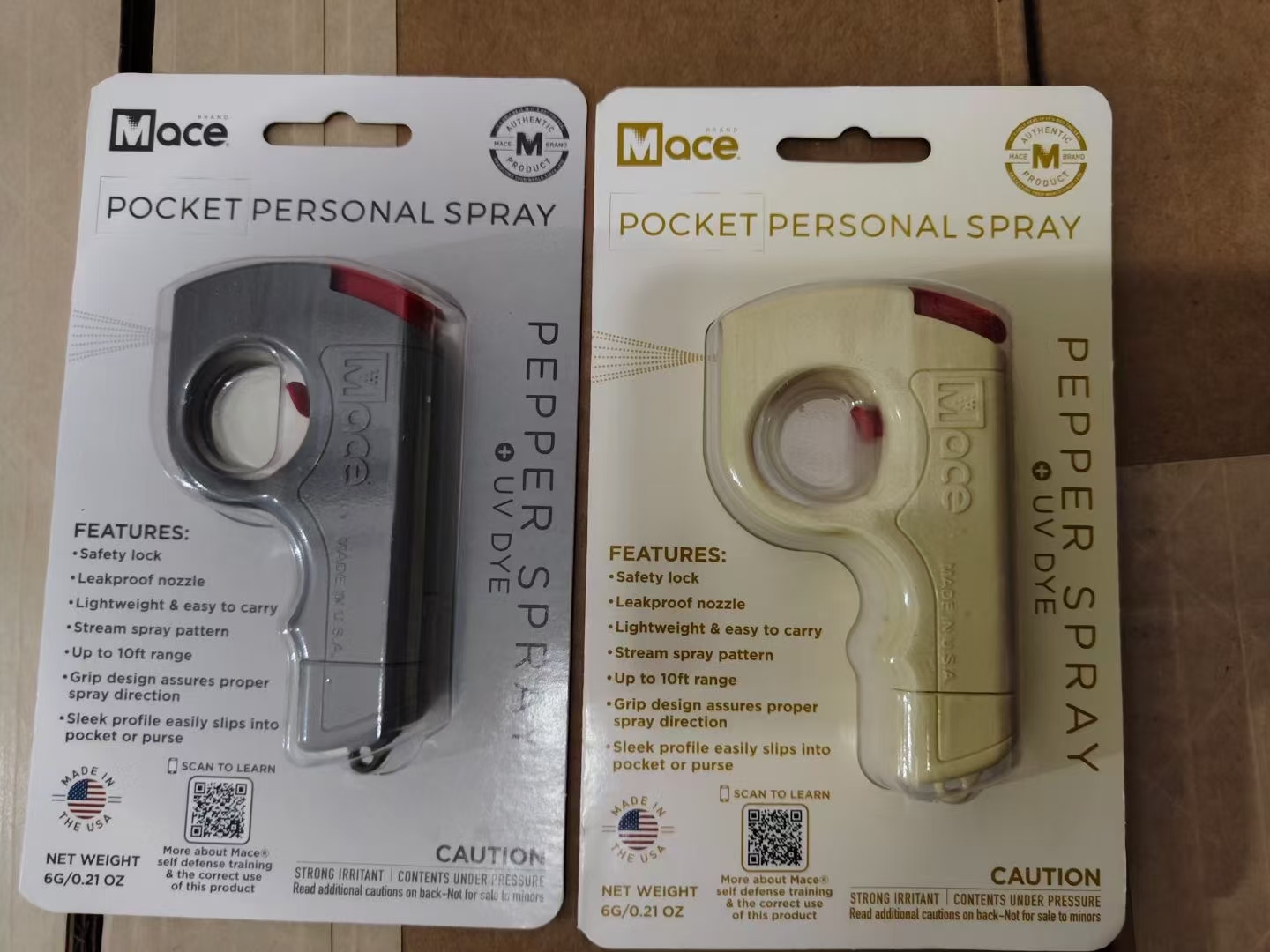 MACE梅西口袋英雄Pocket Hero辣椒喷雾 指环式便携防狼喷雾 - 详情图9
