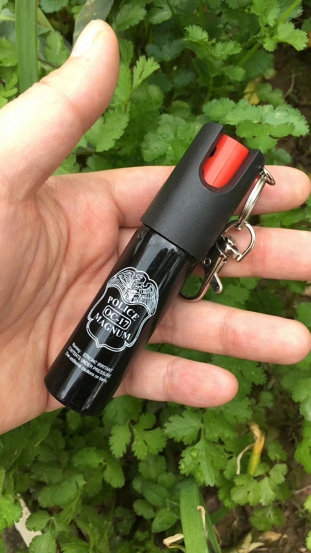 OC-17型号钥匙扣喷雾剂(20ML)旋转锁定式防狼喷雾(图8)